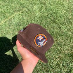 Houston Astros Apollo 11 Fitted Hat Size 7 1/2