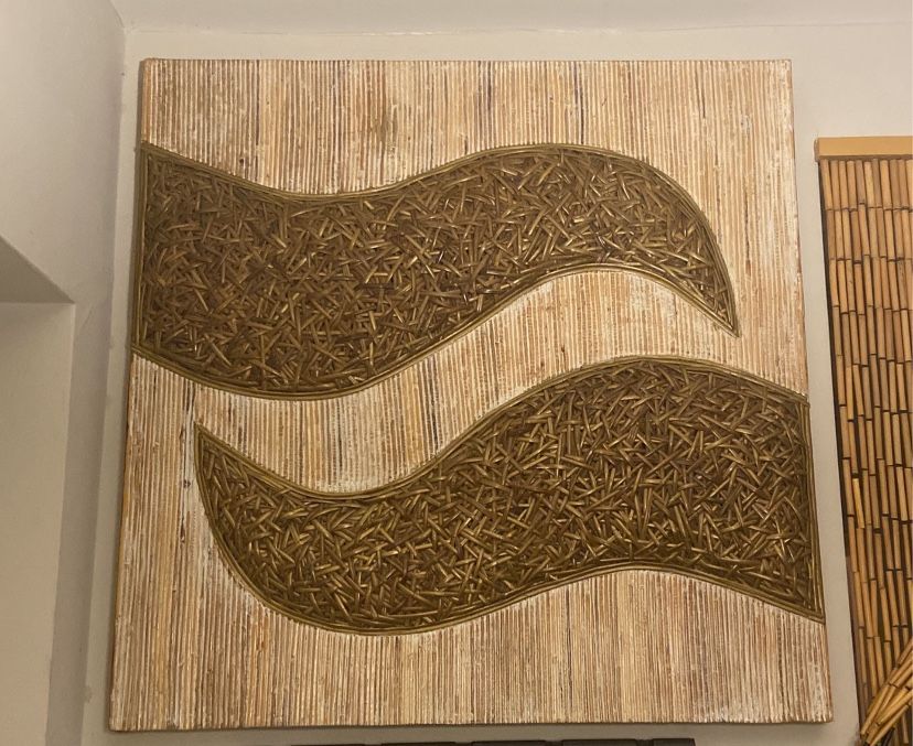 Wave Wood Art Piece 31” x 31”