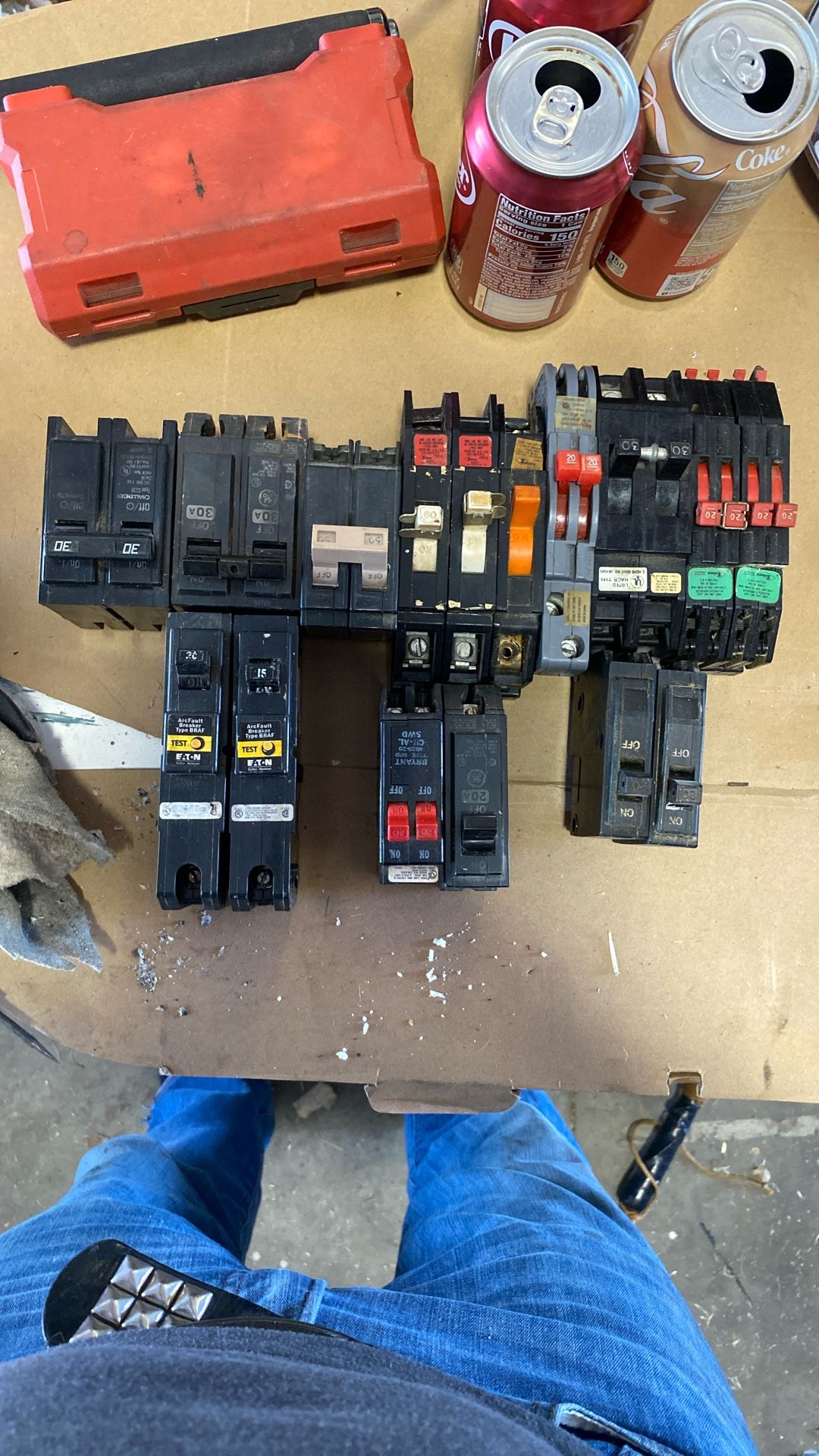 Various Used Breakers