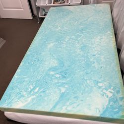 3” Twin Bed Memory Foam  MattressTopper