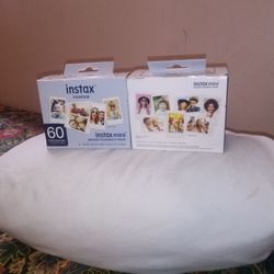 Instax Mini Multi -pack. 60 Count. 2 Boxes. 