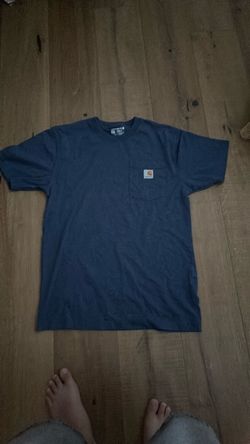 Blue Carhartt T shirt small
