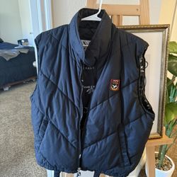 Men’s Vintage Triple Fat Goose Puffer Vest