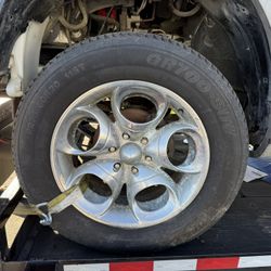 20” wheels & tires 6 lug 