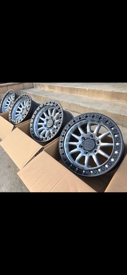 17" LOCK Trail rims 17x9 -12 offset