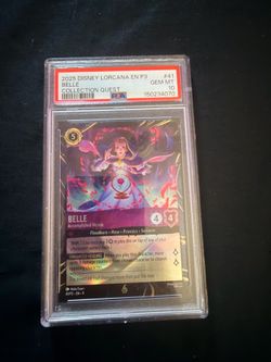 Psa 10 Belle Accomplished Mystic DCA promo