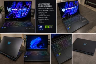 Acer Predator Helios Neo 16S AI Gaming Laptop – RTX 5070 Ti – 32GB RAM – OLED 240Hz