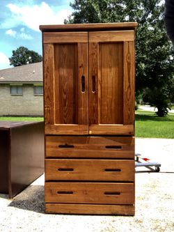 Wooden tv stand