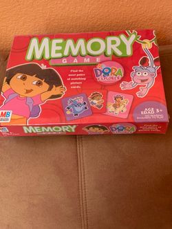 New Dora memory game & books
