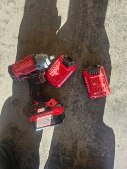 CRAFTSMAN V20 Brushless RP 20V 1/2 in Impact Wrench CMCF921 w/ 3 Battery 2.0Ah 4.0ah