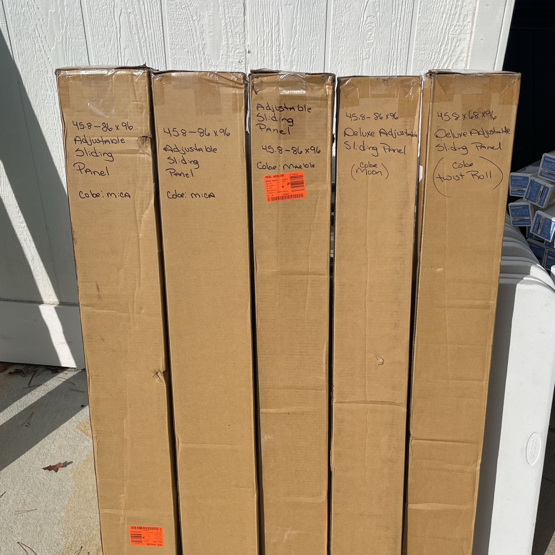 Adjustable Sliding Panels