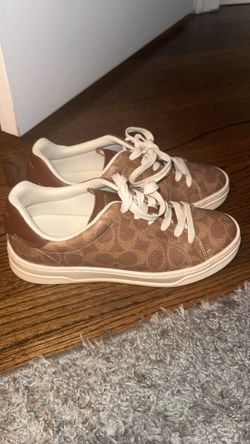 Coach woman’s khaki shoes size 6.5