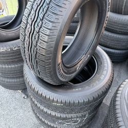 225/65/17 Bridgestone Set Of 4 Tires  Installed And Balanced // ¡Variedad De Llantas Como Nuevas Pregunte Por Su Medida!