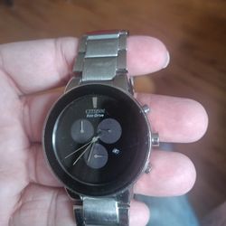 Citizen Men's Eco-drive Black Dial Watch - AT2240-51E - 