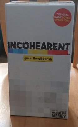 Incohearent card game