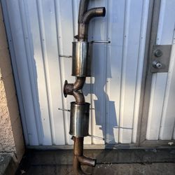 Used NISSAN GTR R35 Full Catback Exhaust Y-Pipe & Mid-Pipe
