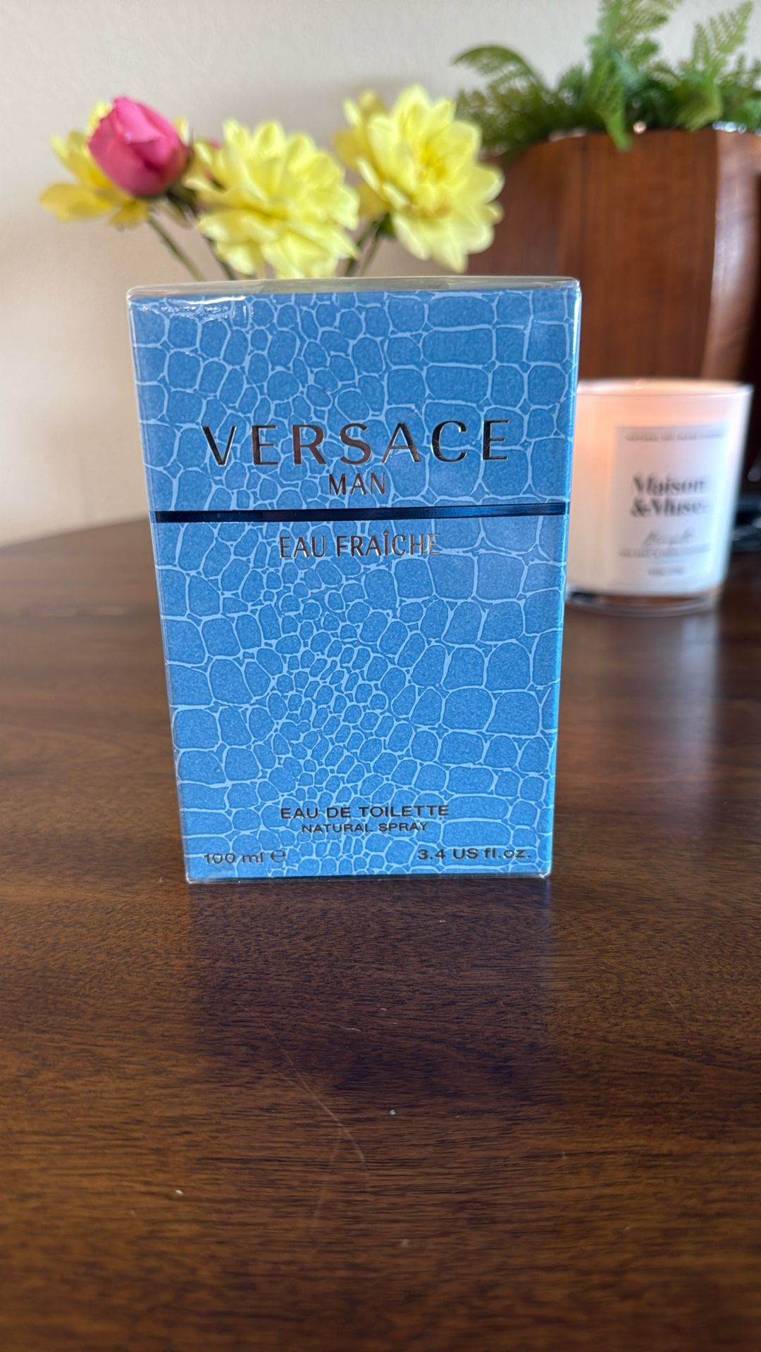 Versace Man EAU FRAÎCHE  3.4 FL Oz 