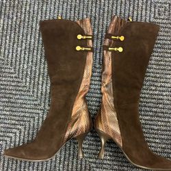 Knee High Heel Boots