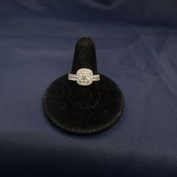 18KWG Euro Wedding set 