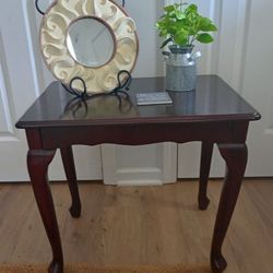 Solid Oak Side Table