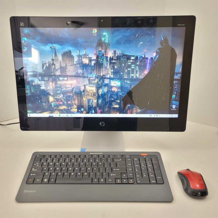 HP Pavilion All-in-One Touchscreen 23-Q127C Intel i5-4460T 1.90GHz 8GB 1TB HDD + ODD Win 10