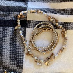 Bracelet Necklace Stack