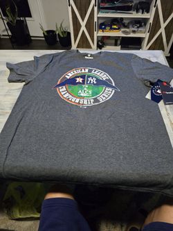 New York Yankees Houston Astros 2022 ALCS T-Shirt Size Large NEW WITH TAGS