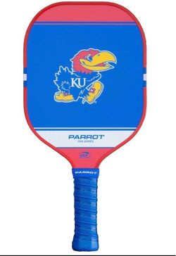 New Kansas Jayhawks Sport Plus Pickleball Paddle. Carbon Fiber