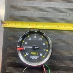 Auto Meter Auto Guage RPM Tach