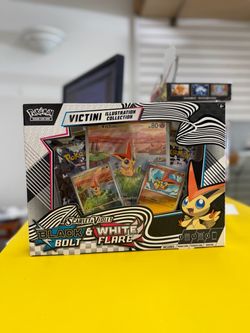 Pokémon TCG Black Bolt & White Flare Victini Illustration Collection Box