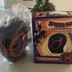 Spiderman popcorn bucket