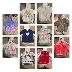 4/5T girl sweaters/hoodies