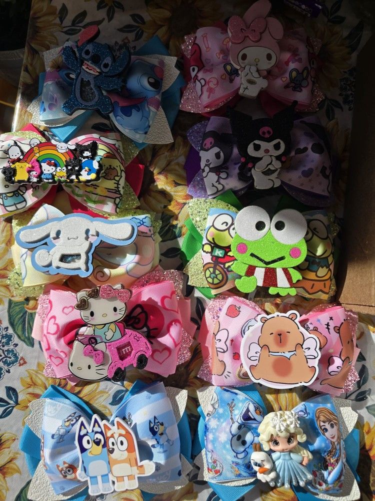 Handmade Hair Bows And Accessories For Girls