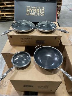 HexClad pan set brand new