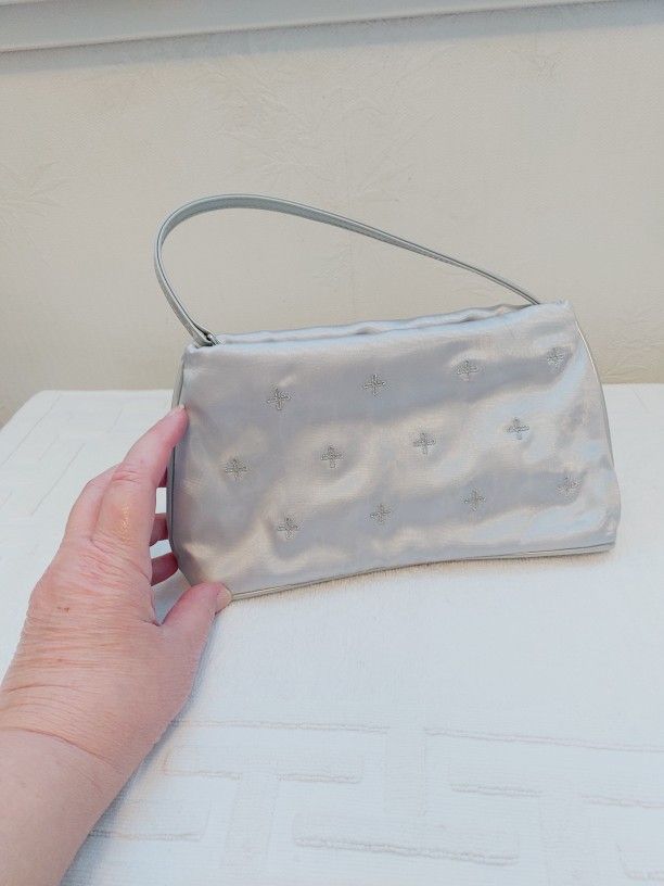 1970s Silver/gray Bag