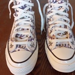 Converse Chuck 70 High Top Fall Floral Size 9 