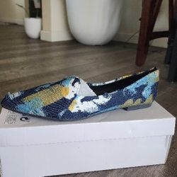 Blue Jean Flats (Size 10) BRAND NEW 