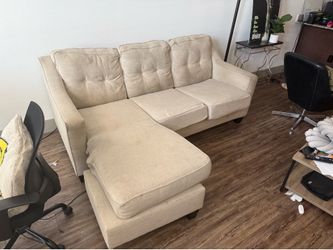 White Couch Available