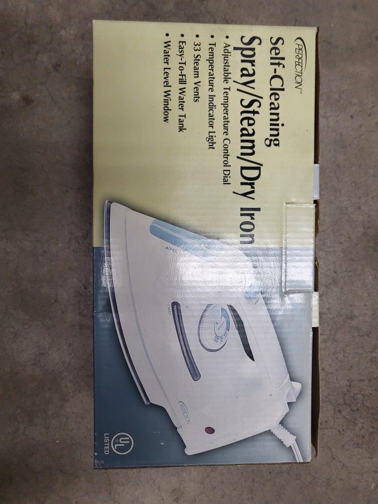 Spray/Steam/Dry Iron.