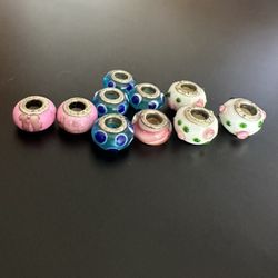 925 Stealing Silver Moreno Glass Beads & Stone Beads 