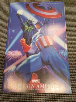 Captain America #8 Greg Hildebrandt Captain Masterpieces April 2026!!!