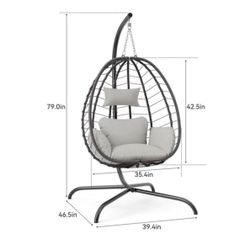 Stylish Indoor/Outdoor Egg Chair