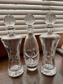 Glass Alcohol Bottle