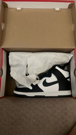 Nike Dunk High Black and White Sneakers