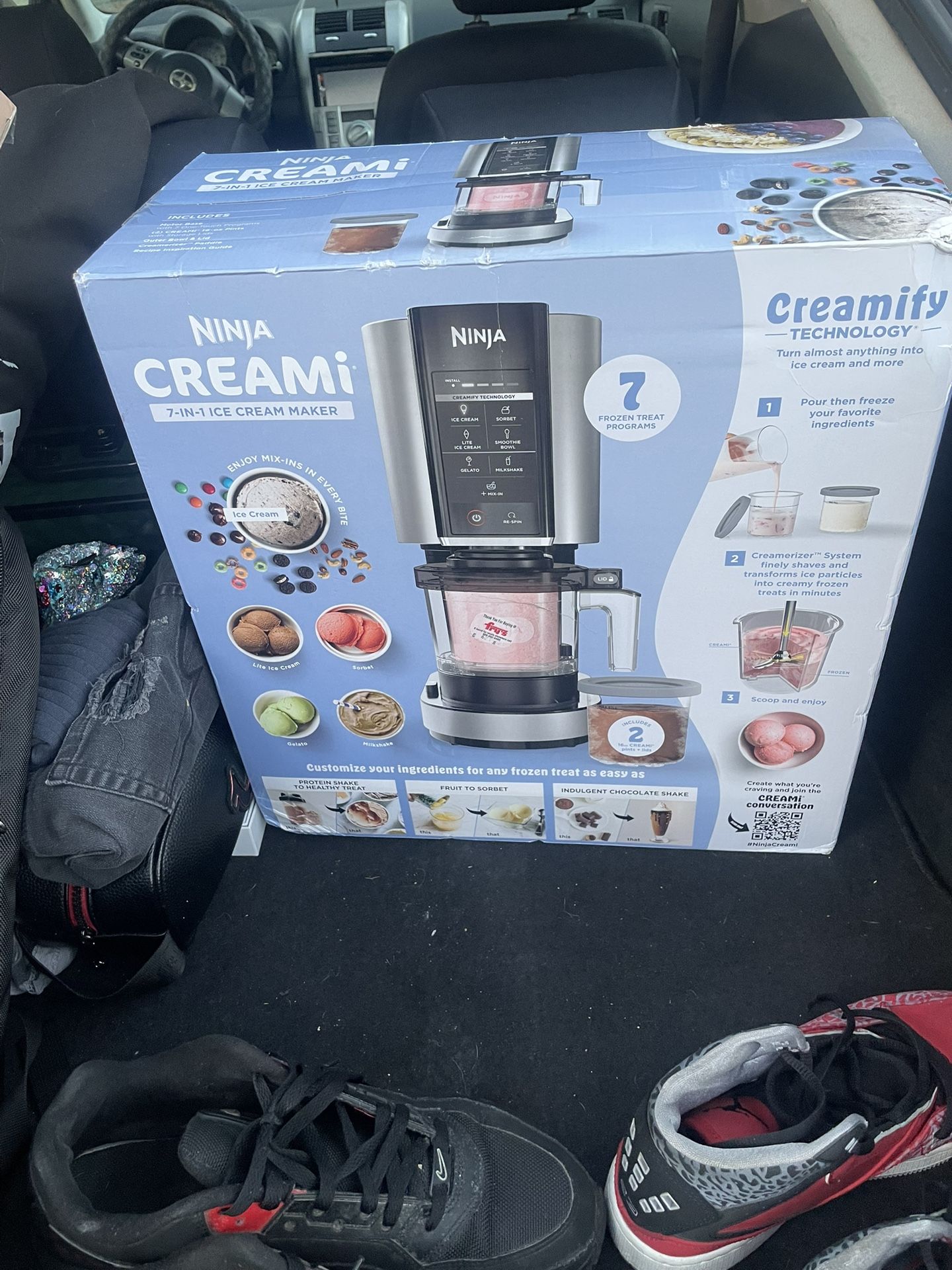 Ninja Creami Ice cream Maker And More