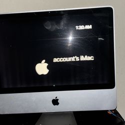 2008 imac with keyboard and mouse (will be cleaned)