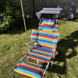 Lay Flat Beach Chair