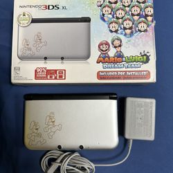 Mario & Luigi Nintendo 3DS XL In Box & Manuals