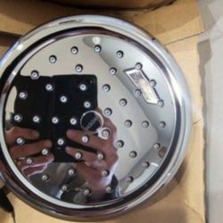 Moen 7" All Brass Rain Can Shower Head In Chrome