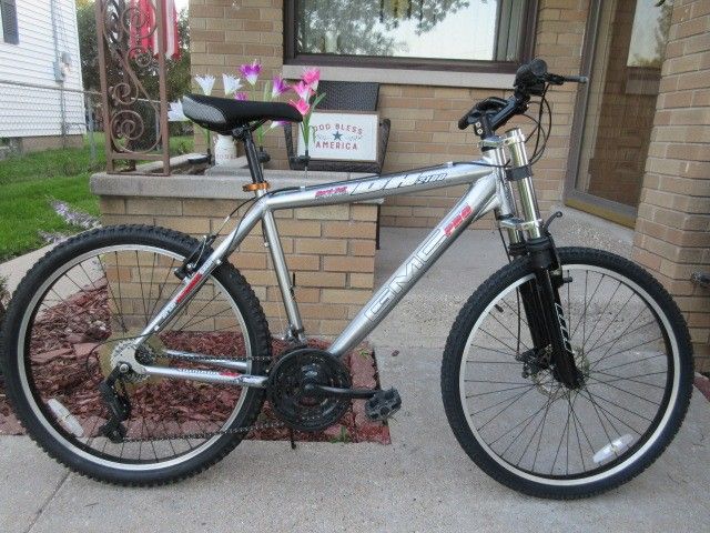 GMC 21" Dual Suspension HardTail DH 2100 Mountain Bike.